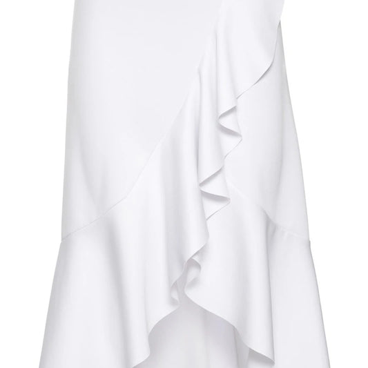 2022 Summer New Women&#39;s Long Skirt High Waist Irregular Ruffle Fishtail Skirt Ladies Solid Color Skirt S-2XL Sexy Skirt for Sex